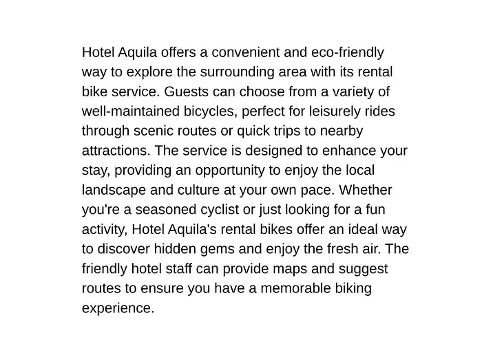 Ξενοδοχείο Aquila 3*